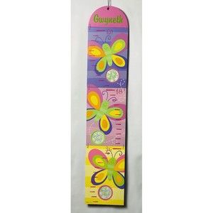 Stephen Joseph Butterflies Growth Chart 40”x8”